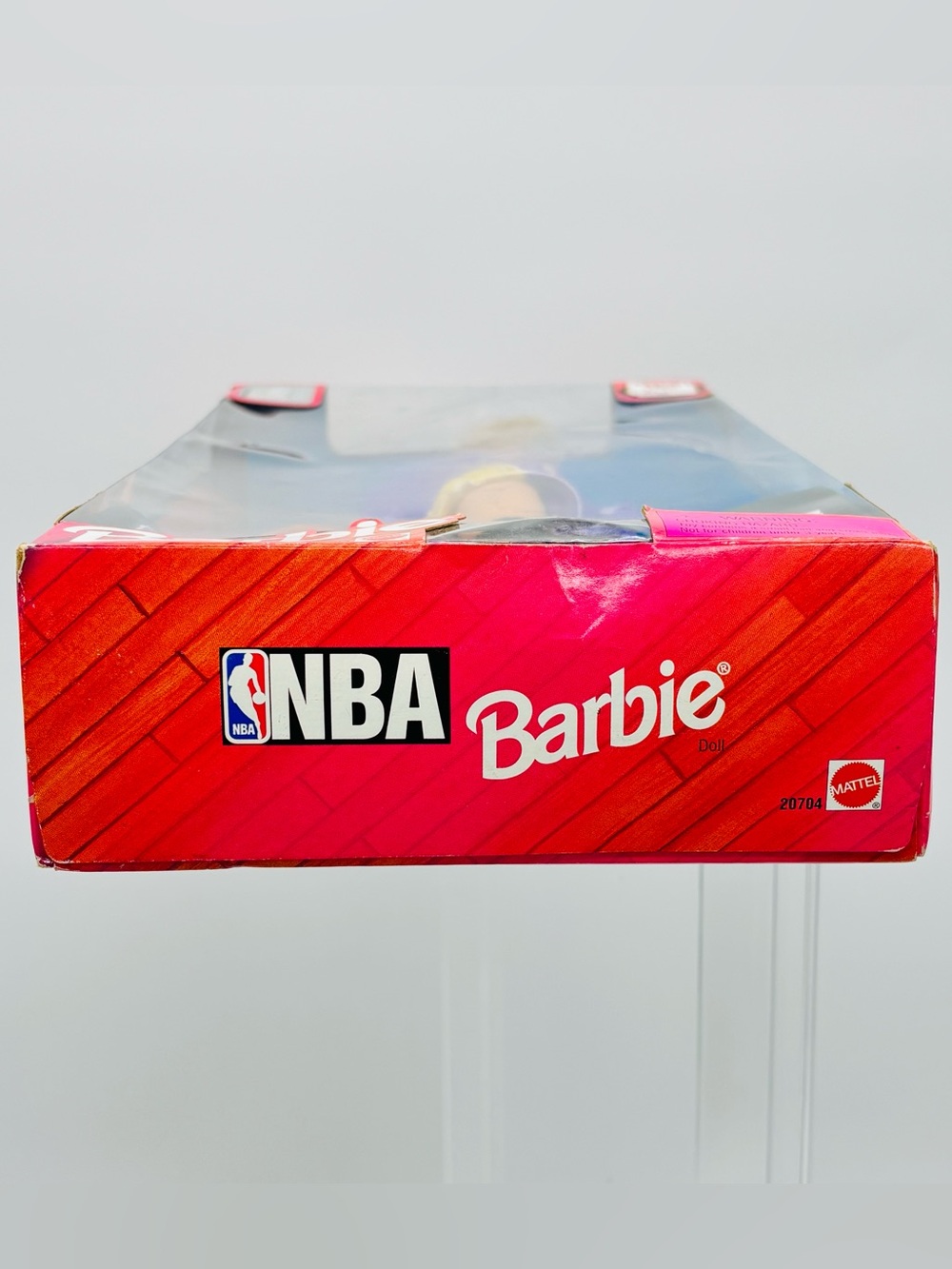 Vintage 1998 Barbie NBA Los Angeles Lakers Doll Mattel NRFB 90s Collectible - Picture 11 of 16